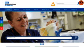 What Berkshirehealthcare.nhs.uk website looked like in 2020 (4 years ago)