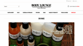 What Bodyloungevt.com website looked like in 2020 (4 years ago)