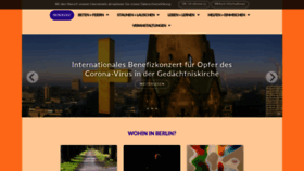 What Berlin-evangelisch.de website looked like in 2020 (4 years ago)