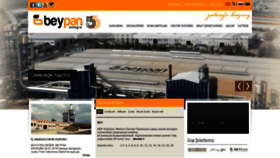 What Beypan.com.tr website looked like in 2020 (4 years ago)