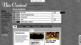 What Biocentral.cz website looked like in 2020 (4 years ago)