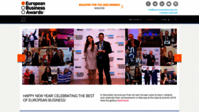 What Businessawardseurope.com website looked like in 2020 (5 years ago)