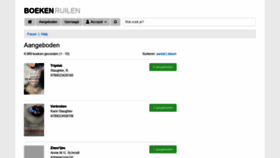 What Boekenruilen.nl website looked like in 2020 (4 years ago)