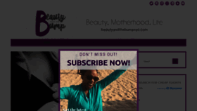 What Beautyandthebumpnyc.com website looked like in 2020 (4 years ago)