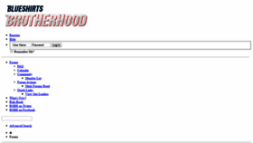 What Blueshirtsbrotherhood.com website looked like in 2020 (4 years ago)