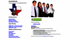 What Borderweb.net website looked like in 2020 (4 years ago)