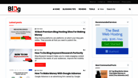 What Blogdevelopers.org website looked like in 2020 (5 years ago)