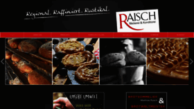 What Baeckerei-raisch.de website looked like in 2020 (5 years ago)