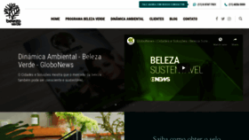What Belezaverde.com website looked like in 2020 (4 years ago)