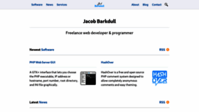What Barkdull.org website looked like in 2020 (4 years ago)