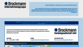What Brockmann.digital website looked like in 2020 (4 years ago)