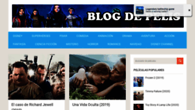 What Blogdepelis.tv website looked like in 2020 (4 years ago)