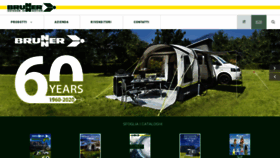What Brunner.it website looked like in 2020 (5 years ago)