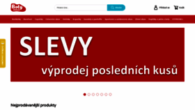 What Botydetem.cz website looked like in 2020 (4 years ago)