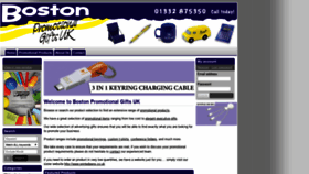 What Bostonpromotionalgifts.com website looked like in 2020 (4 years ago)