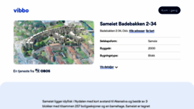 What Badebakken.com website looked like in 2020 (4 years ago)
