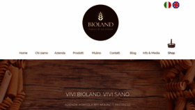 What Biolandweb.it website looked like in 2020 (4 years ago)