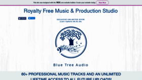 What Bluetreeaudio.com website looked like in 2020 (4 years ago)