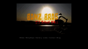 What Bonz-bros.com website looked like in 2020 (4 years ago)
