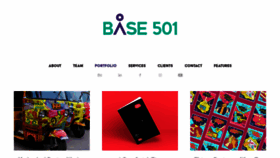 What Base501.com website looked like in 2020 (4 years ago)