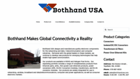 What Bothhandusa.com website looked like in 2020 (4 years ago)