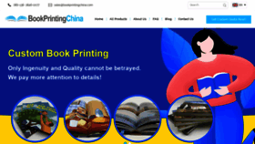 What Bookprintingchina.com website looked like in 2020 (4 years ago)