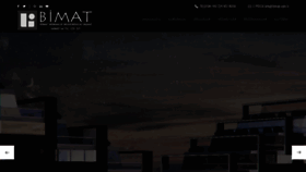 What Bimat.com.tr website looked like in 2020 (4 years ago)