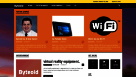 What Byteoid.com website looked like in 2020 (4 years ago)