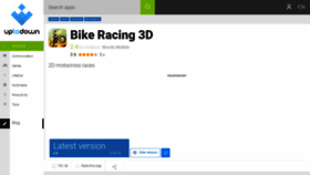 What Bike-racing-3d.en.uptodown.com website looked like in 2020 (4 years ago)