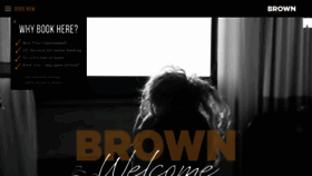 What Brownhotels.com website looked like in 2020 (4 years ago)