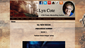 What Booksbylyncote.com website looked like in 2020 (4 years ago)
