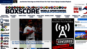 What Boxscorenews.com website looked like in 2020 (4 years ago)