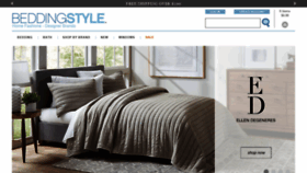 What Beddingstyle.com website looked like in 2020 (4 years ago)