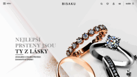 What Bisaku.cz website looked like in 2020 (4 years ago)
