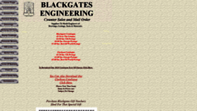 What Blackgates.co.uk website looked like in 2020 (4 years ago)