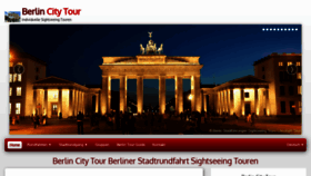 What Berlin-tour.city website looked like in 2020 (4 years ago)