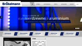 What Brokelmann.pl website looked like in 2020 (4 years ago)