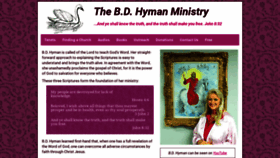 What Bdhyman.com website looked like in 2020 (4 years ago)
