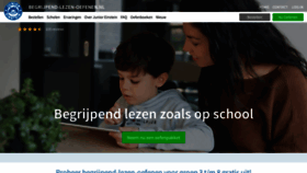 What Begrijpend-lezen-oefenen.nl website looked like in 2020 (4 years ago)