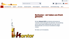 What Barkontor.de website looked like in 2020 (4 years ago)