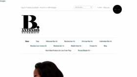 What Bantoniohairsupply.com website looked like in 2020 (4 years ago)