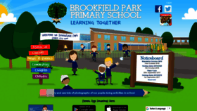 What Brookfieldparkprimary.co.uk website looked like in 2020 (5 years ago)