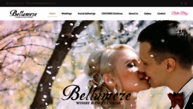 What Bellamere.com website looked like in 2020 (4 years ago)