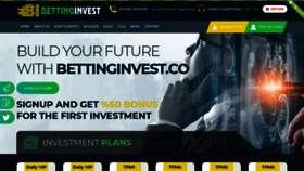 What Bettinginvest.co website looked like in 2020 (4 years ago)