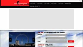 What Besthotelsinlondon.co.uk website looked like in 2020 (4 years ago)