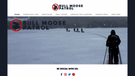 What Bullmoosepatrol.com website looked like in 2020 (4 years ago)