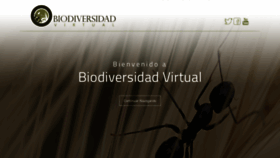 What Biodiversidadvirtual.com website looked like in 2020 (4 years ago)