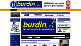 What Burdin.biz website looked like in 2020 (4 years ago)