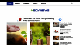 What Bovnews.com website looked like in 2020 (4 years ago)