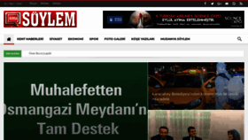 What Bursasoylem.com website looked like in 2020 (4 years ago)